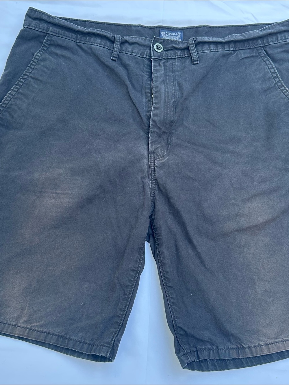 Levi Strauss & Co. Men’s Black Chino Shorts Relaxed Fit Size 42